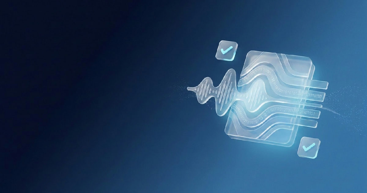 Editorial illustration about voice recognition vs AI scribe — MedicMic
